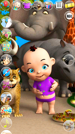 Talking Baby Babsy At The Zoo Screenshot 2