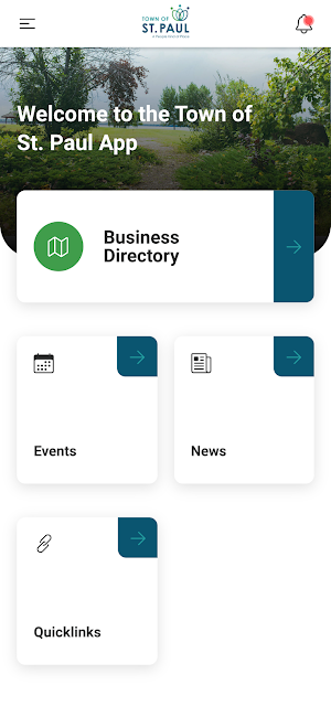 Town of St. Paul App Screenshot 1