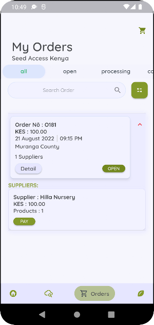 seed exchange kenya Screenshot 3