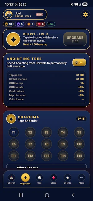 Megachurch Tycoon: Idle Pastor Screenshot 2