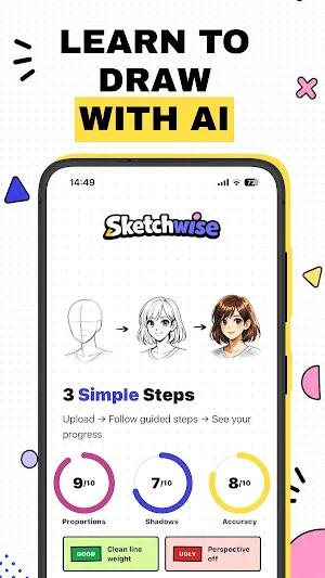 Sketchwise: Learn How to Draw Screenshot 1