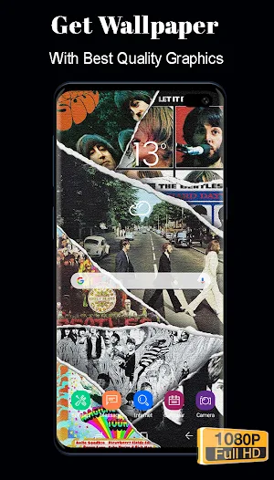 The Beatles Wallpaper HD Screenshot 1
