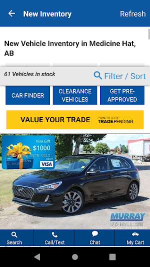 Murray Hyundai Medicine Hat Screenshot 2