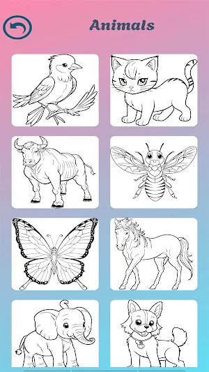 Story coloring for kids Screenshot 3