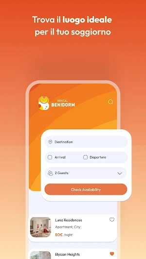 Rental Benidorm Screenshot 1
