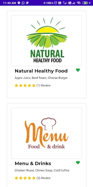 Daiv Food Screenshot 0