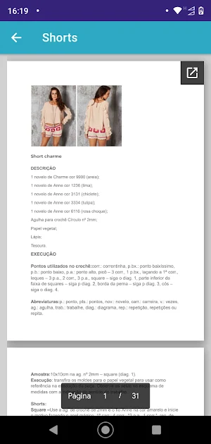 Simples Croche Screenshot 1