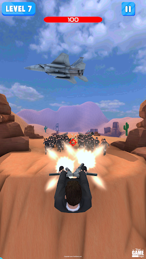 Agent Bullet - Run to Survive! Screenshot 1