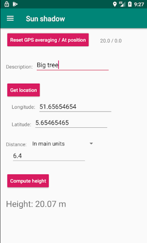 Height Estimator Screenshot 0