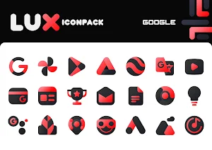 Lux Red IconPack Screenshot 2