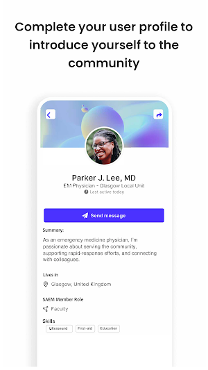 SAEM ConnectED Screenshot 0
