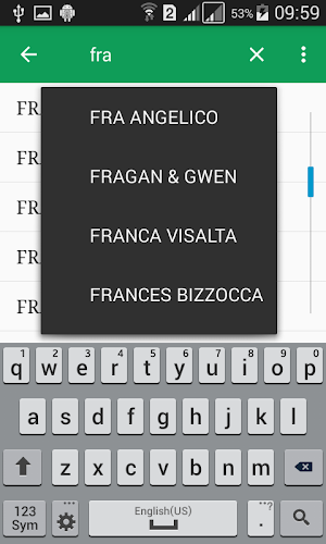 Catholic Saints List Screenshot 1