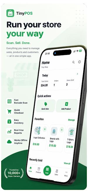 TinyPOS: Mobile POS Screenshot 0