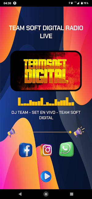 TEAM SOFT DIGITAL RADIO LIVE Screenshot 0