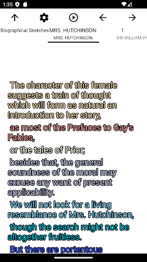 zBook: Biographical Sketches Screenshot 1