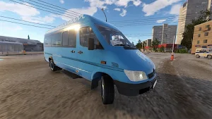 Minibus Simulator 3D Van Game Screenshot 1