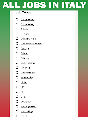 JOBS IN ITALY Screenshot 2
