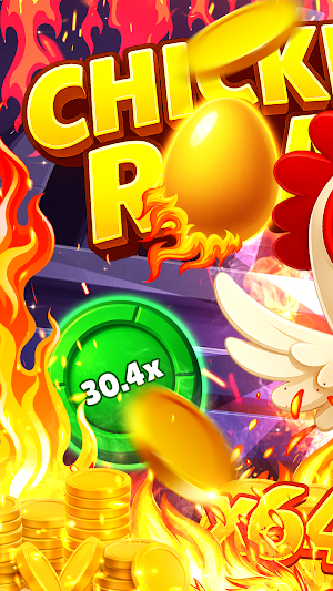 Chicken Hit: Cross Road Screenshot 0