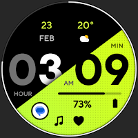 Rush E: Watch face