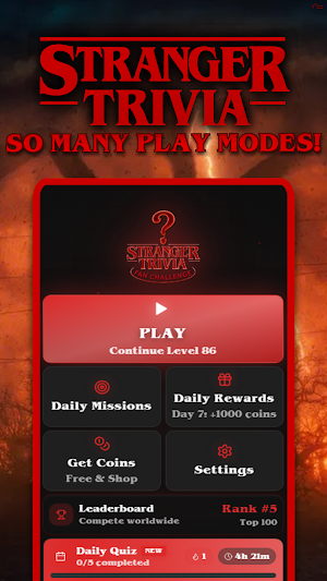 Stranger Trivia: Fan Challenge Screenshot 3