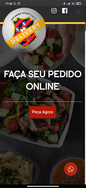 Socorro Esporte Clube Delivery Screenshot 1