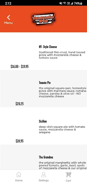 Tomato Pie Pizza Joint Screenshot 2