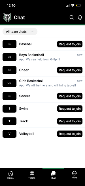 Konawaena Wildcats Athletics Screenshot 2