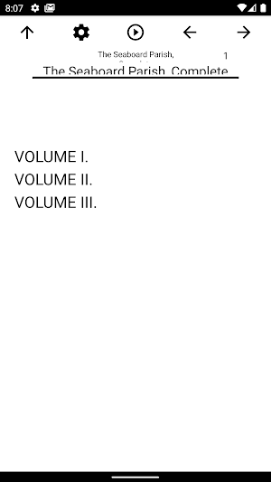 Book, The Seaboard Parish, Complete Screenshot 0