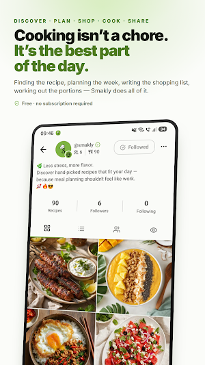 Smakly: Meal Planner & Recipes Screenshot 0