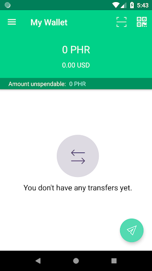 Phore Blockchain Wallet Screenshot 3
