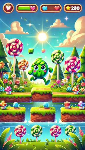 Run With Om Nom Screenshot 2