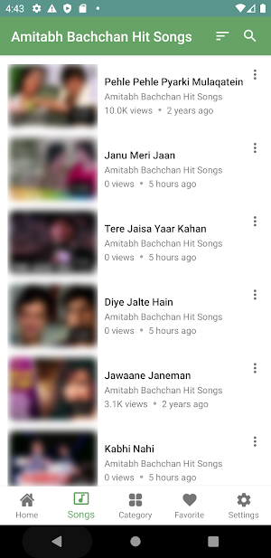 Amitabh Bachchan Hit Songs Screenshot 2