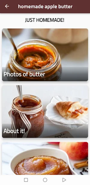 homemade apple butter Screenshot 2