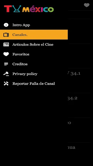TV Mexico Señal Abierta Screenshot 1