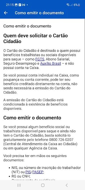 Cartão Cidadão Online Guia Screenshot 2