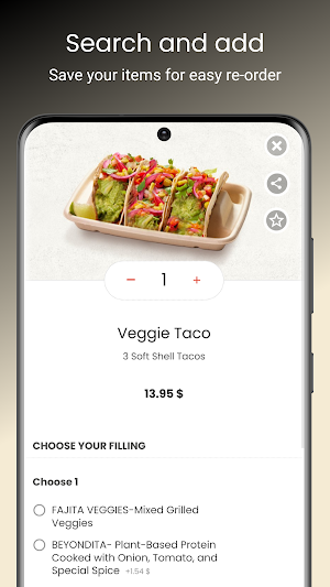 Don Tacos App Screenshot 2