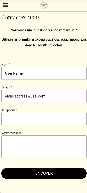 Instant Pizz Denain Screenshot 2