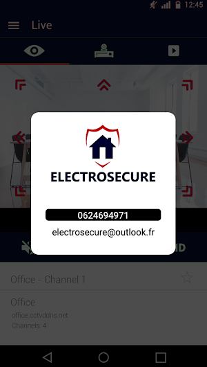 ELECTROSECURE EasyView Screenshot 0