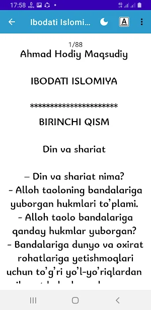 Ibodati Islomiya Screenshot 2