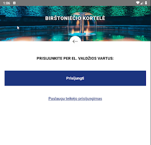 Birštoniečio kortelė Screenshot 1