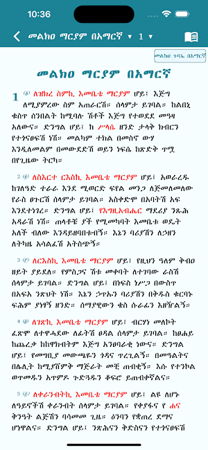Meaza Kidusan Lite መዓዛ ቅዱሳን Screenshot 2