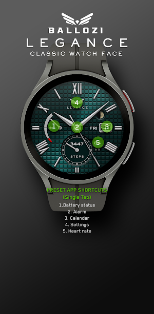 BALLOZI Legance Watch Face Screenshot 3