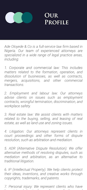 Ade Oloyede & Co Screenshot 3