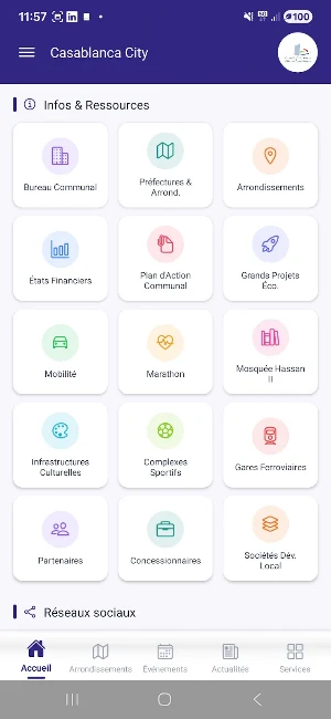 Casablanca City App Screenshot 1