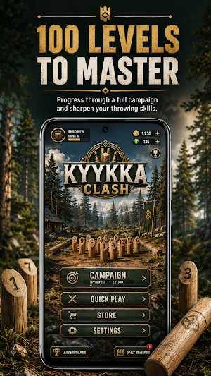 Kyykka Clash: Throwing Game Screenshot 0