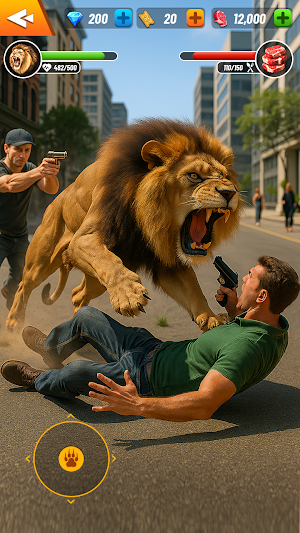 Lion Survival Beast Hunting Screenshot 2