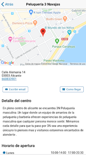 Peluquería 3 Navajas Screenshot 1