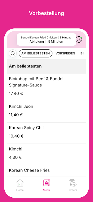 Bandol Korean Fried Chicken Screenshot 1