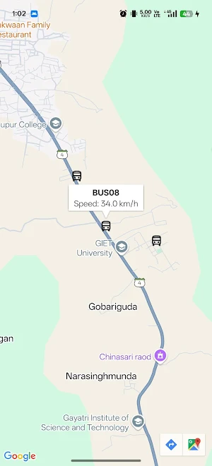Livebus by GIETU Screenshot 3
