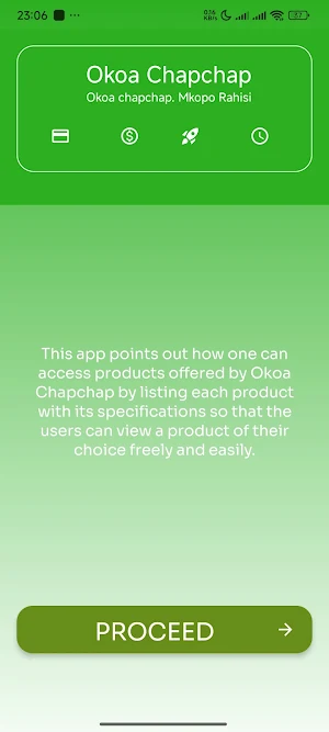 Okoa Chapchap Screenshot 1